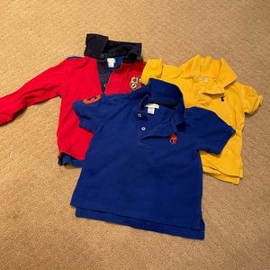 Bundle of Three Toddler Ralph Lauren Polo Shirts!